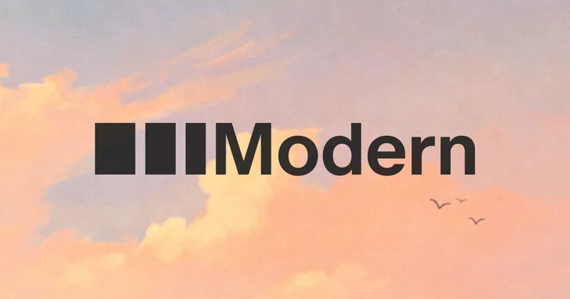 Modern cover