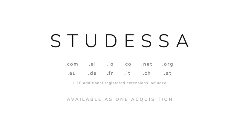 STUDESSA cover