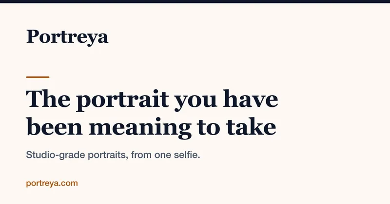 Portreya cover