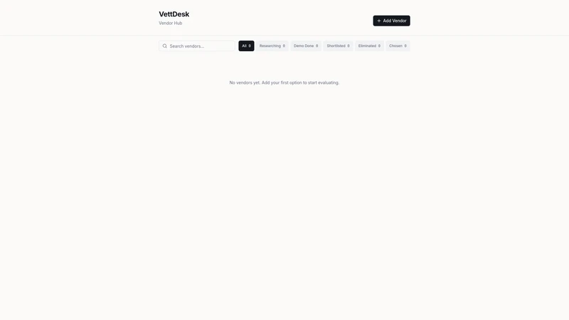 VettDesk cover