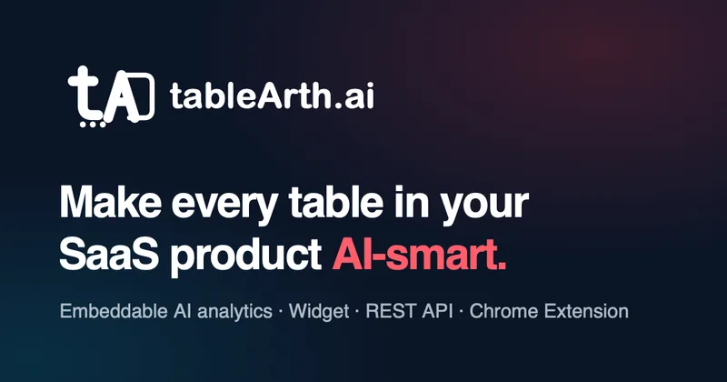 tableArth.ai cover