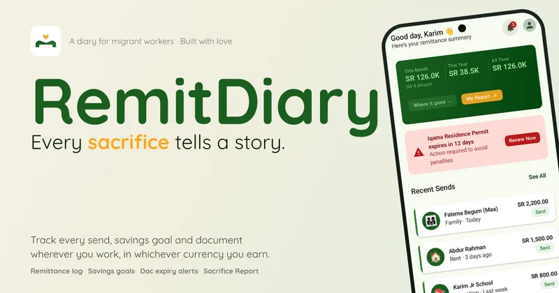 RemitDiary cover