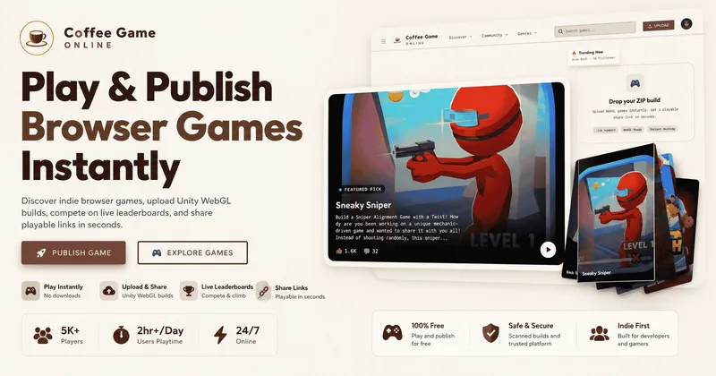 Coffee Game Online cover