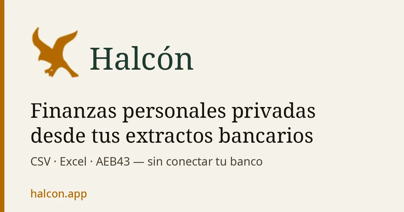 Halcón cover