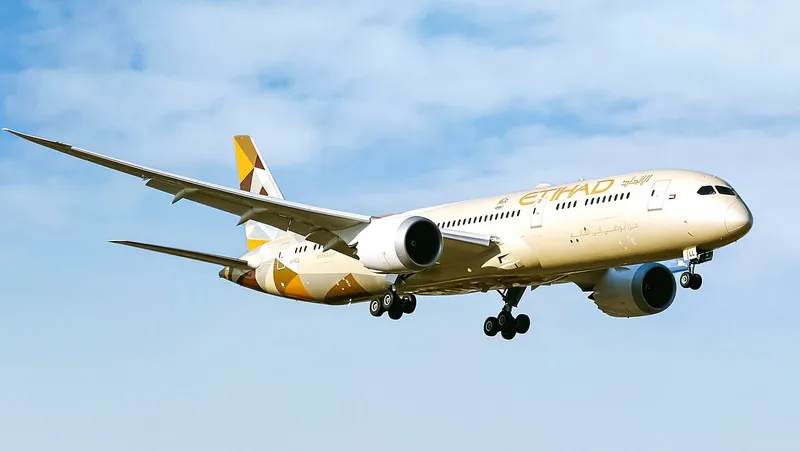 Etihad Airways cover