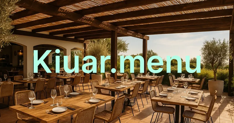 Kiuar.menu cover