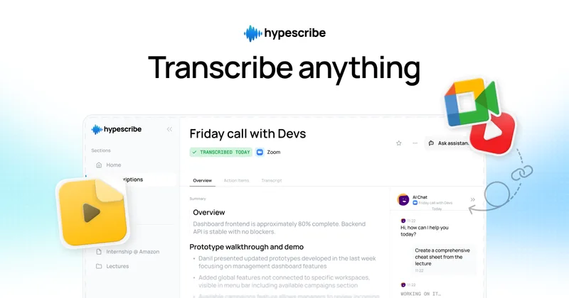 HypeScribe cover