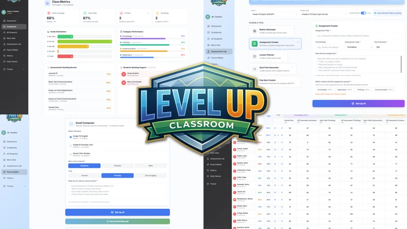 Level Up Classroom cover