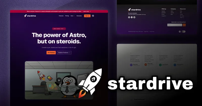 Welcome to Stardrive cover