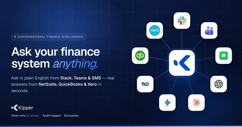 Kipper: Ask your finance system anything cover