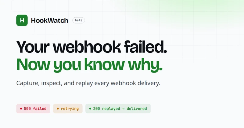 HookWatch cover