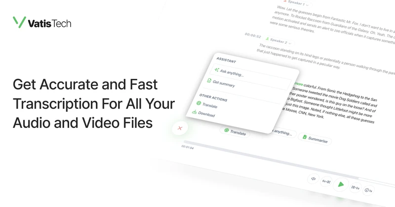 Transcribe Audio to Text cover