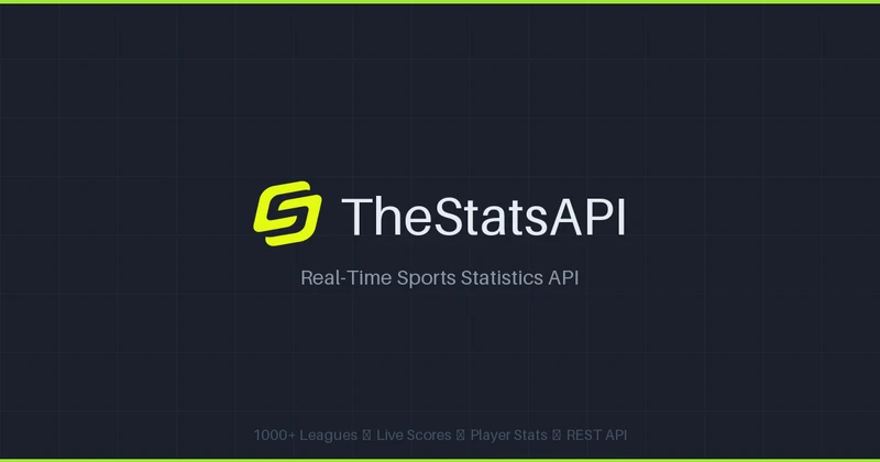 TheStatsAPI cover
