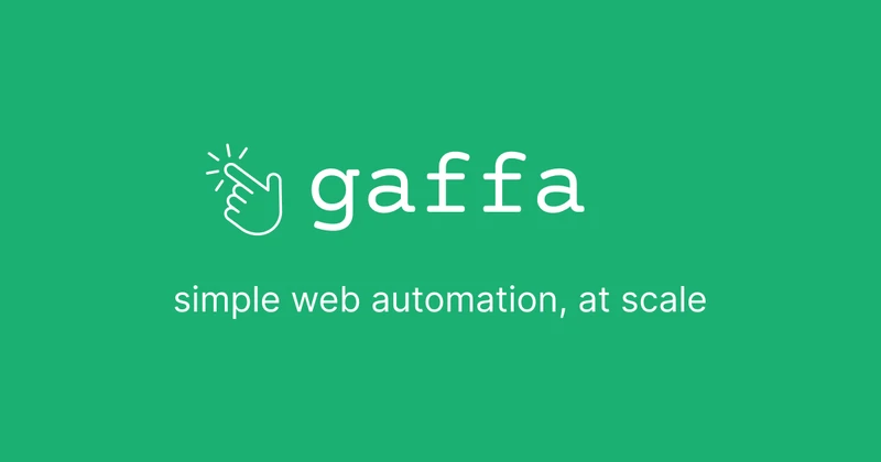 Gaffa cover