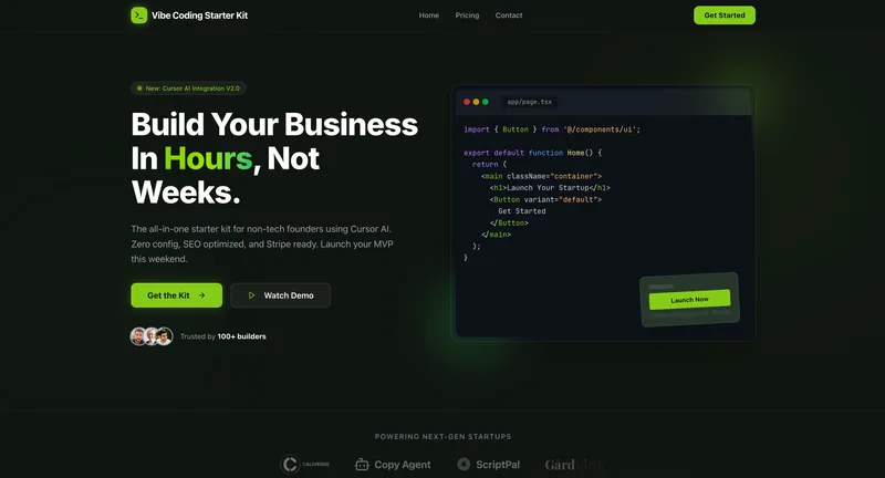 Vibe Coding Starter Kit cover