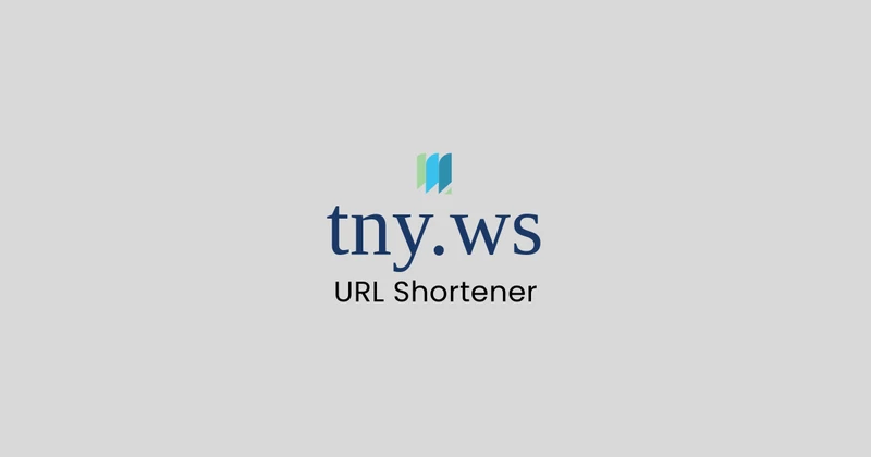 Tny.ws cover