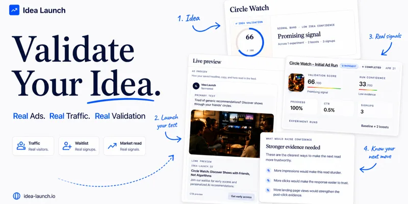 Idea Launch cover