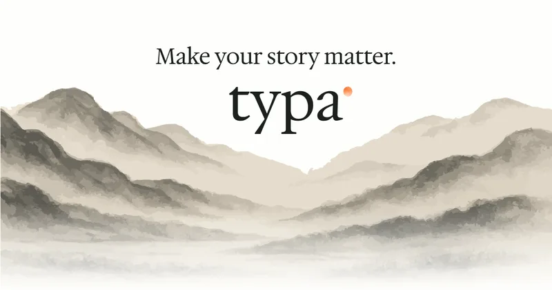 Typa - Make your story matter cover