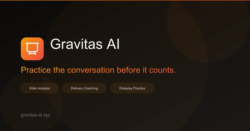 Gravitas AI cover