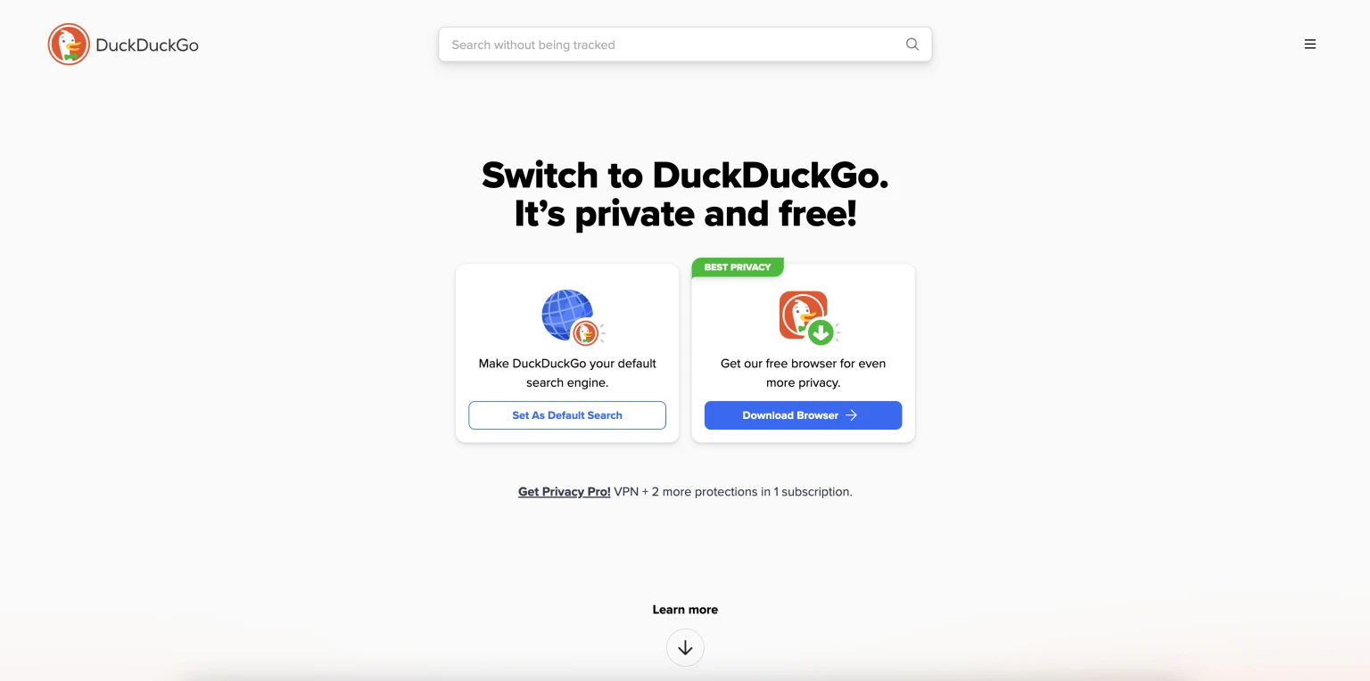 DuckDuckGo cover