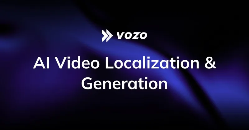Vozo AI Video Translator, Dubbing & Lip Sync FREE cover
