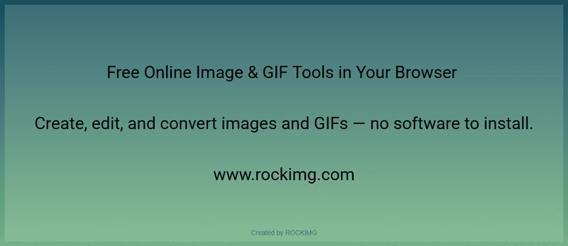 ROCKIMG | Creative Online Niche Image Toolkit cover