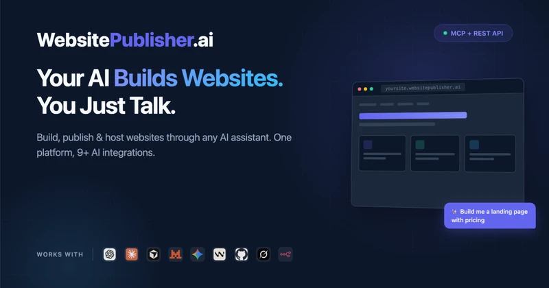 WebsitePublisher.ai cover