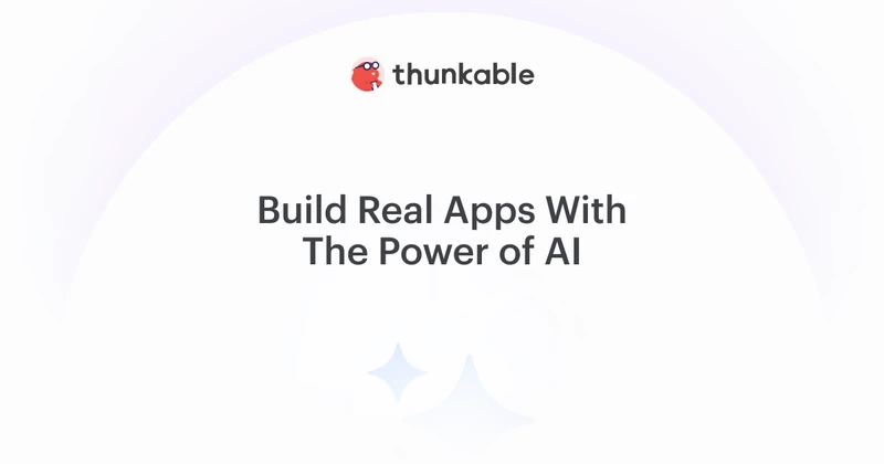 Thunkable cover
