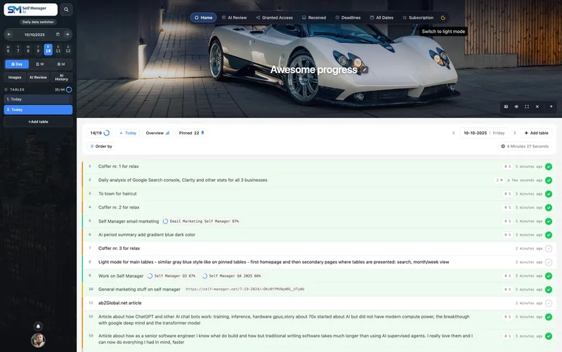 The date-centric AI Task Manager cover