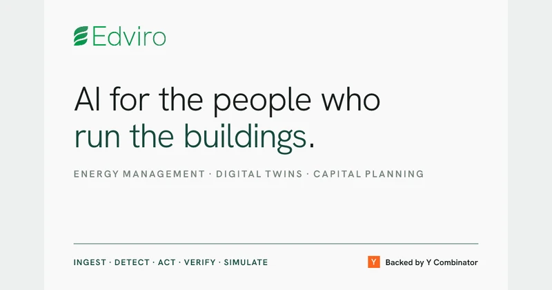 Edviro — AI for building operations cover