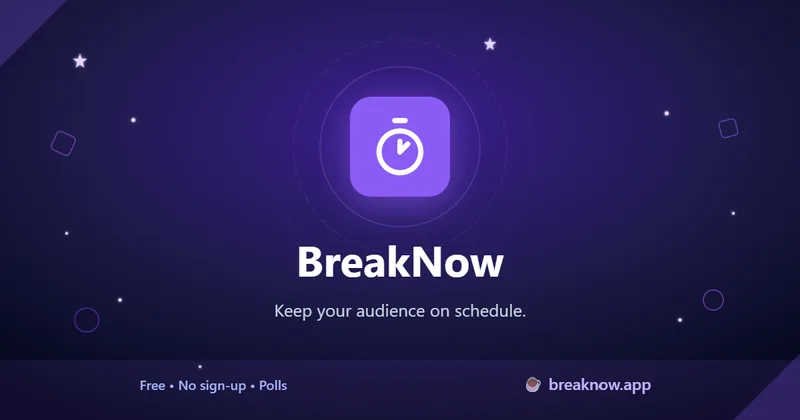 BreakNow cover