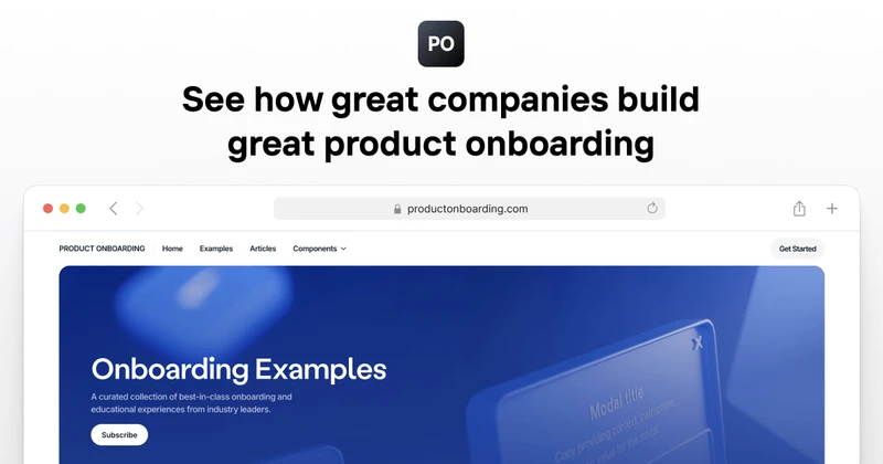 Product Onboarding cover