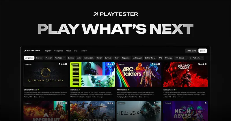 Playtester cover