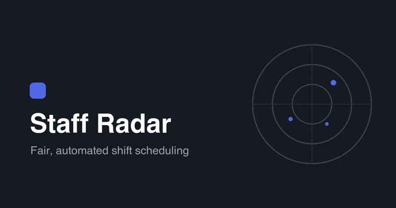 Staff Radar cover