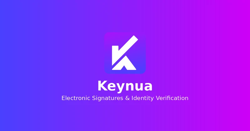 Keynua - Firmas electrónicas cover