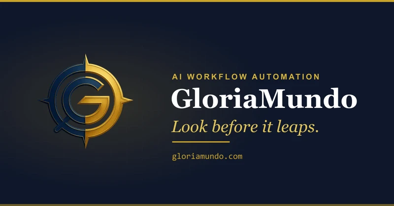 GloriaMundo — Look before it leaps. cover