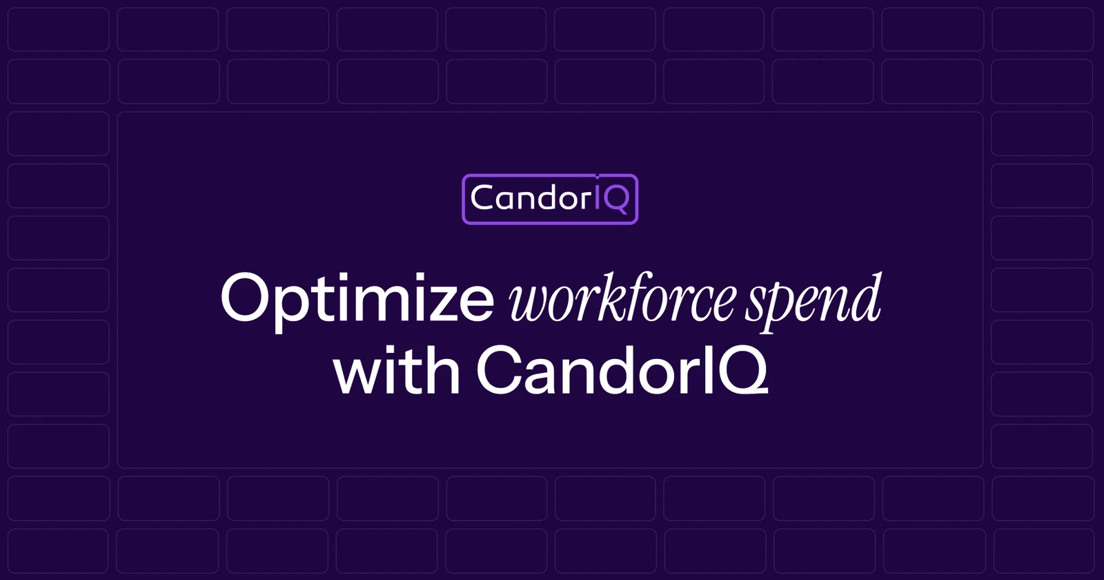 CandorIQ cover