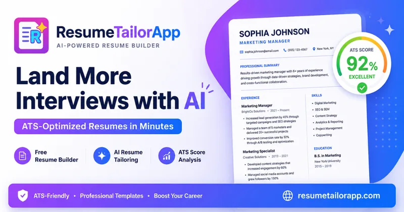 ResumeTailorApp cover