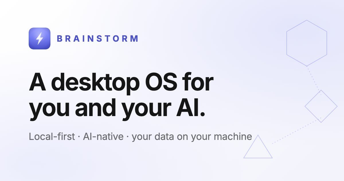 Brainstorm cover