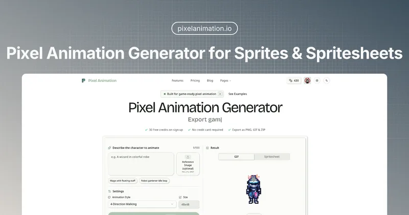 Pixel Animation cover