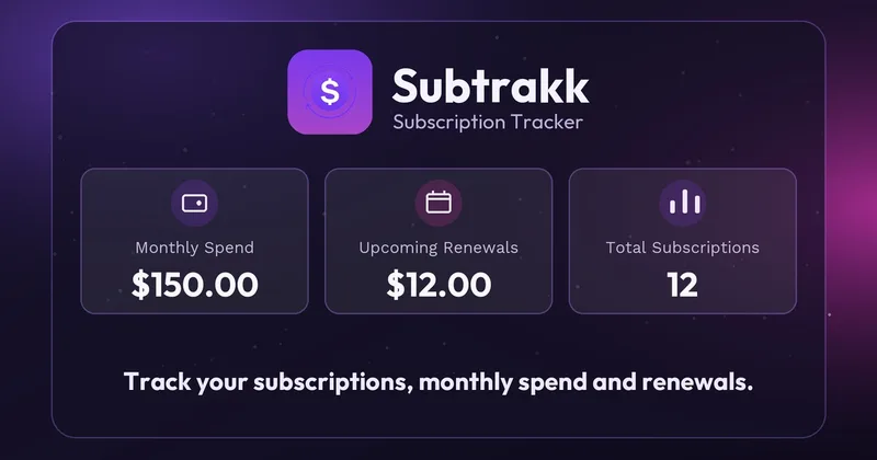 Subtrakk cover