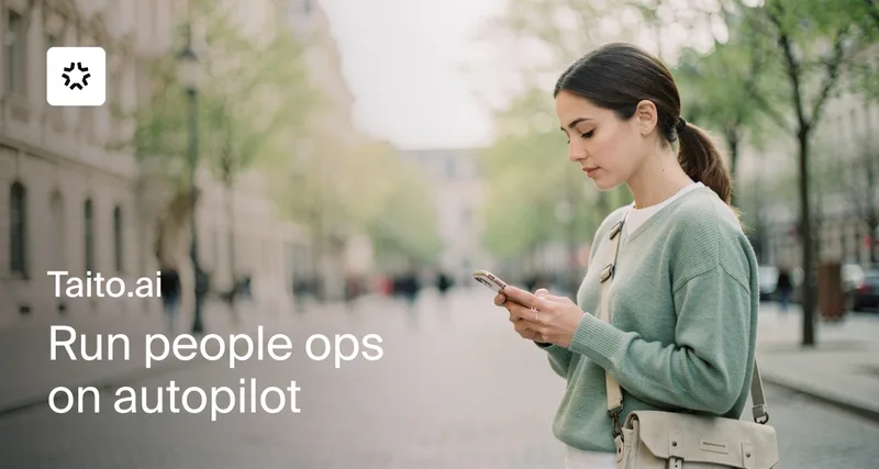 Taito.ai — Run people ops on autopilot cover