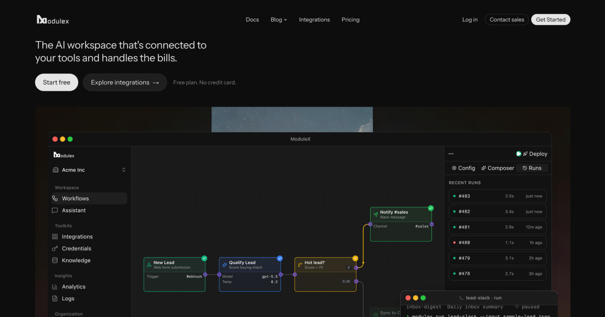 ModuleX — AI Workflow Orchestration cover