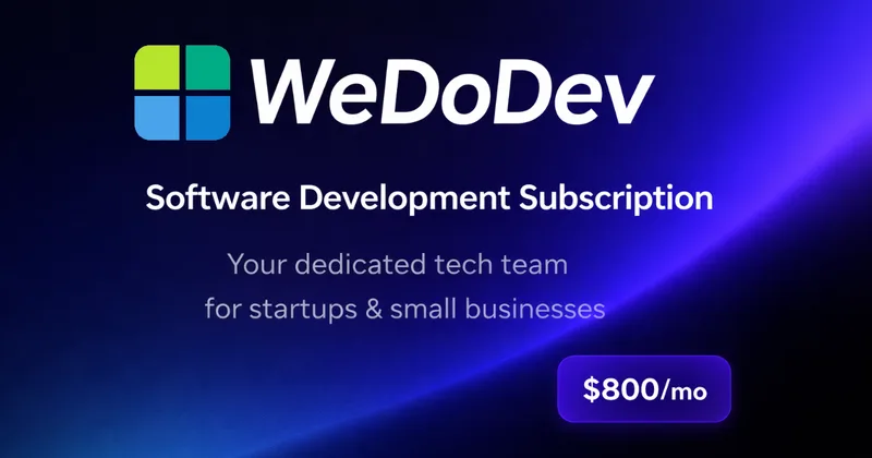 WeDoDev cover