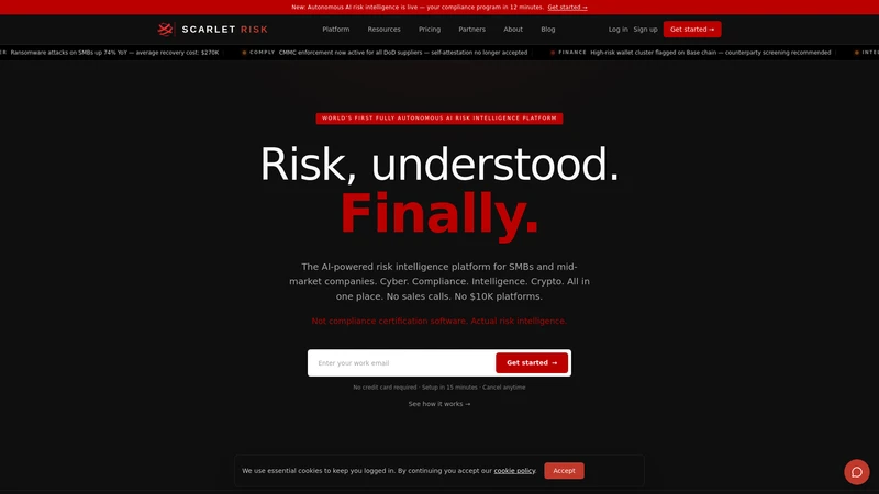 Scarlet Risk cover