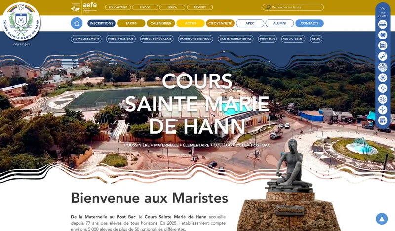 Cours Sainte Marie de Hann cover