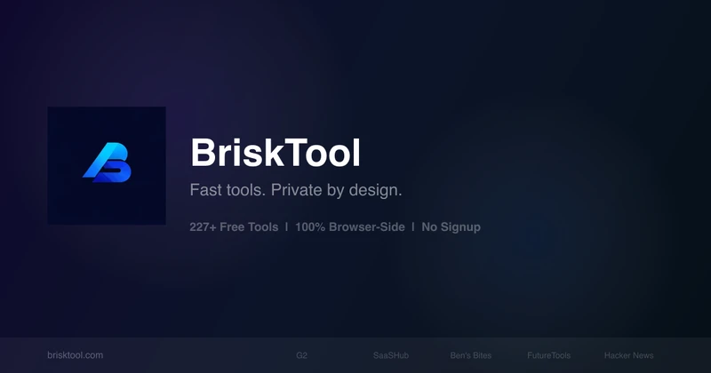 BriskTool cover