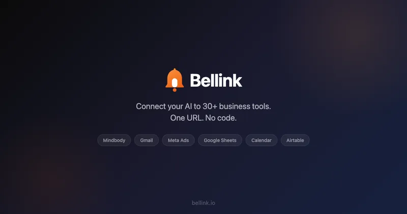 Bellink — AI Gateway for Business Tools cover