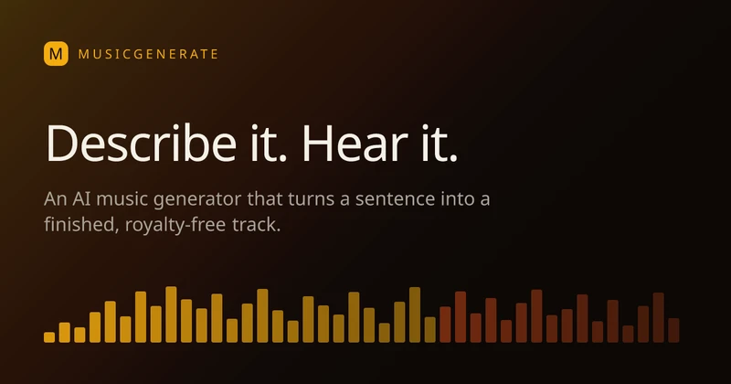 MusicGenerate cover