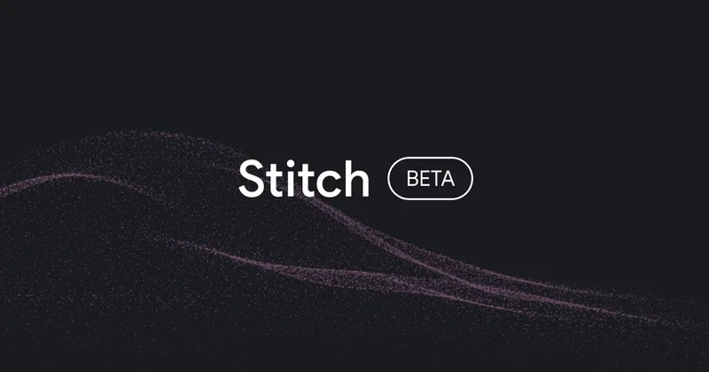 Stitch - Design with AI cover